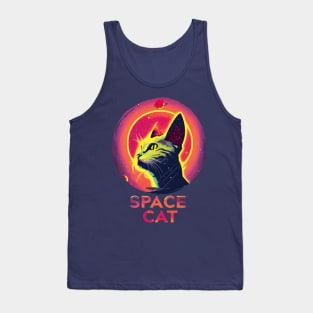 Space Cat Tank Top